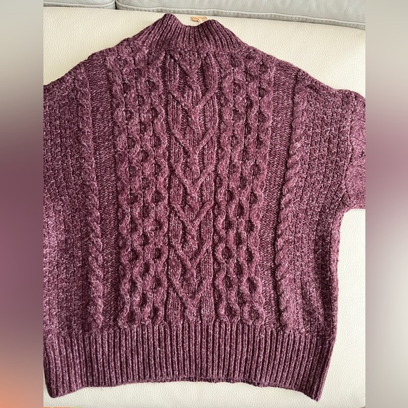 NWT - Fat Face Women’s Cable Knit High Neck Sweater - US 10/L - Picture 7 of 10
